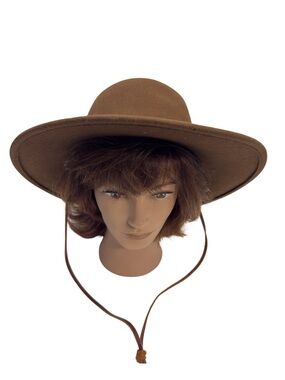 Classic Brixton Western Brown Wool Felt Hat